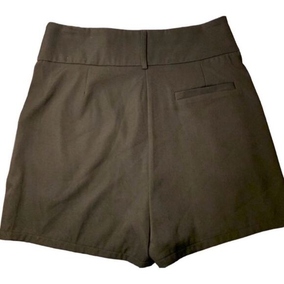 4th & Reckless Black High Waist Tailored Dress Shorts Size L NWT - Picture 6 of 8